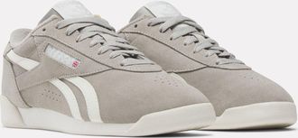 Reebok Classic Trainingsschuh REEBOK CLASSIC F/S LO, Damen, Gr. 37,5, escapegrau, chalk, chalk, Leder, Synthetik, Schuhe Trainingsschuh
