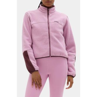 Halfdays Chapelle Water Repellent Fleece Jacket in Amethyst at Nordstrom Rack, Size X-Large