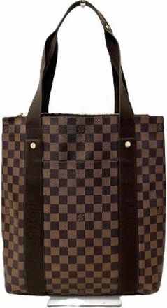 Louis Vuitton Pre-owned Tote Bags, female, Brown, Size: ONE SIZE Pre-owned Canvas louis-vuitton-bags