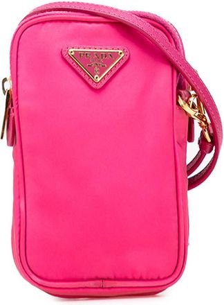 Prada Pre-owned Prada Tessuto Double Zip Phone Case 2ODFLUZ52B5VCE7P