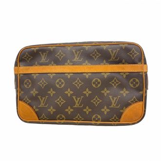 Louis Vuitton Brown Clutch Bag (Pre-Owned)