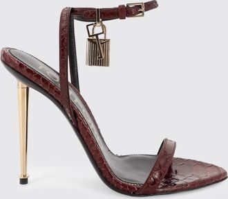 Tom Ford Sandalo Padlock Tom Ford in pelle stampa cocco