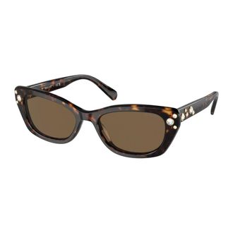 Swarovski Sunglasses, female, Brown, Size: 54 MM Stylish Sunglasses Black Sk6019