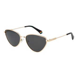 Polaroid Womens Gold Metal Sunglasses - One Size
