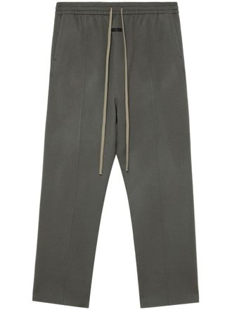 Fear of God fleece track pants - unisex - Cashmere/Cotton/Virgin Wool - M - Green