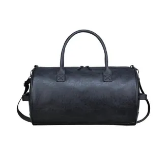 PX Los Angeles Wesley Pu Leather Duffle Bag In Black