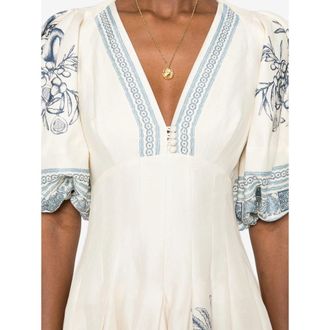 Alemais Dresses Neutral, Blue