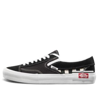 Vans Classic Slip-On CAP Checkerboard - Black White VN0A3WM5HRK