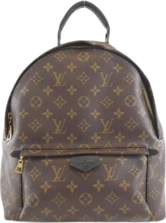 Louis Vuitton Pre-owned Backpacks, female, Brown, Size: ONE SIZE Pre-owned Vintage Backpack