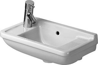 Duravit Duravit - Lavabo Starck 3, 500x260mm, Con Rebosadero, 2 Agujeros