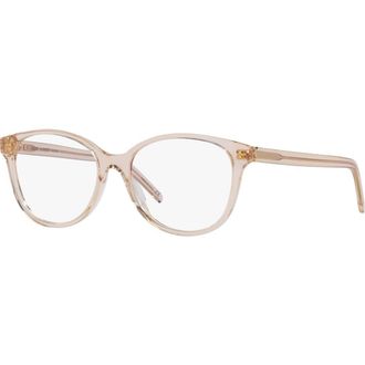 Saint Laurent 54mm Round optical glasses in Pink at Nordstrom
