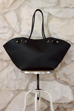 Maeve Pebbled Faux Leather Tote