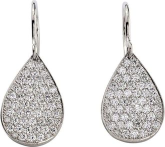Irene Neuwirth 18kt white gold diamond earrings - women - 18kt White Gold - One Size - Silver