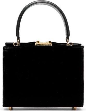 Fendi Pre-owned Handbags, female, Black, Size: ONE SIZE Pre-owned Vintage Handbag