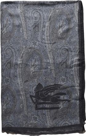 Etro Accessoires, unisex, Grijs, ONE Size, Foulard