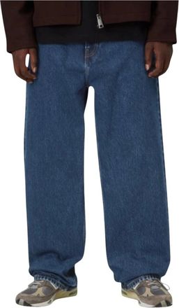 Carhartt Work in Progress Payson Pant - Heren - Loose Fit Jeans - Blauw - W33 - Katoen - Jeans
