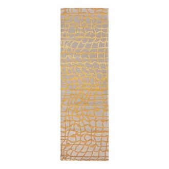 Louis De Poortere Alfombra de poli&eacute;ster naranja, 80x250 cm