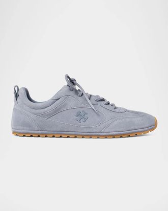 Tory Burch Field Suede Low-Top Sneakers