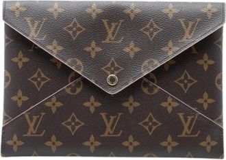 Louis Vuitton Pre-owned Clutches, female, Brown, Size: ONE SIZE Pre-owned Kirigami Clutch