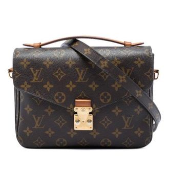 Louis Vuitton Tweedehands Canvas Louis Vuitton tassen - Dames - Pre-owned - Bruin - Maat: ONE Size