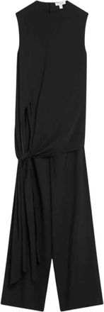 Alaia Gedrapeerde Jumpsuit - Dames - Jumpsuits - Zwart - S - Jumpsuits & Playsuits