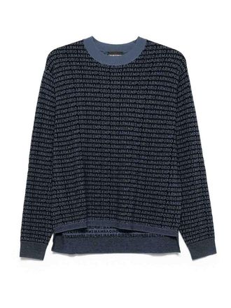 Emporio Armani Wool Crewneck Jumper