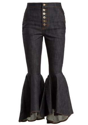 Ellery Hysteria Flared Cropped Jeans Size 26/66