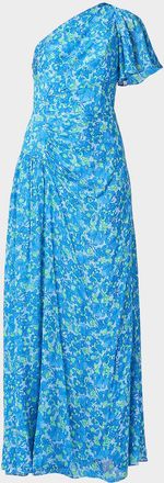 Shoshanna Latissa One-Shoulder Maxi Dress