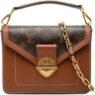 Louis Vuitton Pre-owned Vintage Schoudertas - Dames - Vintage Handtas - Bruin - ONE Size - Leer - Vintage
