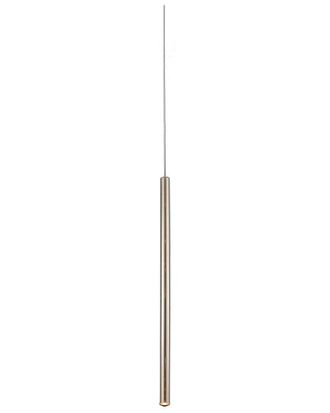 Bethel International 1-Light Stainless Steel Pendant With Led Downlight