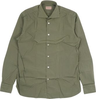 Borriello Casual Shirts, male, Green, Size: XL Casual Shirts