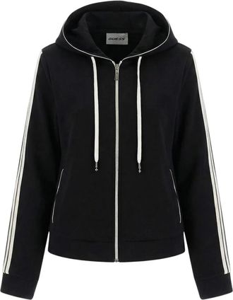 Guess Zip-throughs, female, Black, Size: XS Circe Full Zip Hoodie
