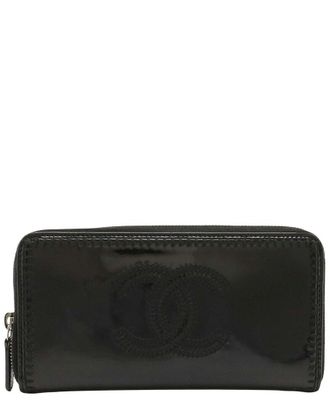 Chanel Patent Zip Wallet (Authentic Pre-Loved)