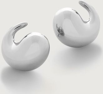 Monica Vinader Sterling Silver Nura Earrings