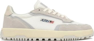 Autry Sneakers, male, White, Size: 10 US White Mesh Sneakers for Men