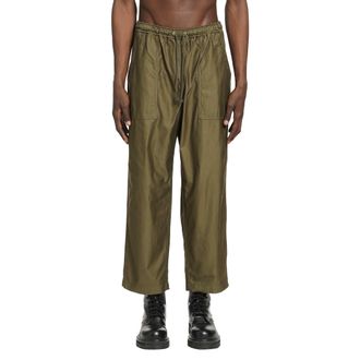 Comme Des Gar&ccedil;ons Drawstring Cotton Pants