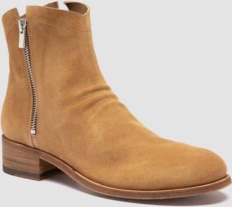 Officine Creative Shantel 004 Suede Zipped Boots in Camel at Nordstrom, Size 38.5
