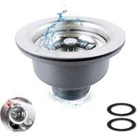 OEM Colador Para Fregadero De Cocina, Tap&oacute;n De Acero Inoxidable Para Fregadero, Accesorios Para Fregadero Tipo Cesta (114 Mm) - Crezuo