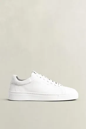GANT Men McJulien Leather Sneakers (41) WHITE