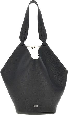 Khaite Small leather Lotus tote bag Woman One Size