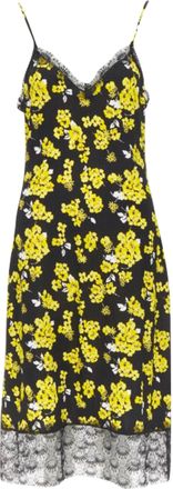 Michael Kors Michael Michael Kors floral print lace trimmed summer dress