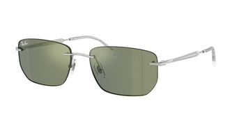 Ray-Ban RB3768 003/6R Mens Sunglasses Silver Size 56
