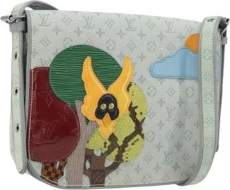 Louis Vuitton Pre-owned Shoulder Bags, female, Multicolor, Size: ONE SIZE Pre-owned Monogram Mini Canvas Shoulder Bag