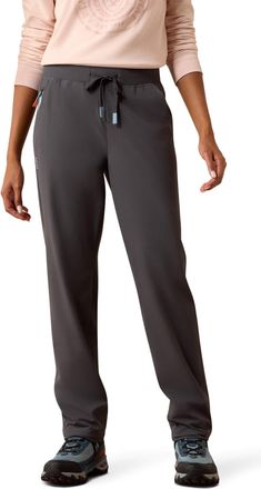 Ariat Womens Traverse Hiking Trousers in Charcoal, Size 28, by Ariat