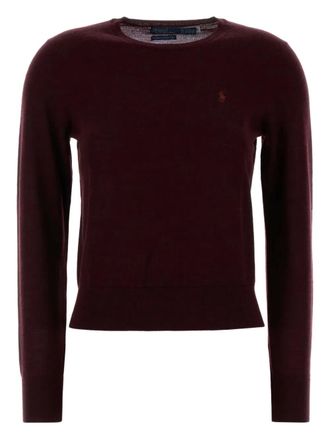 Polo Ralph Lauren wool sweater - women - Wool - S - Red