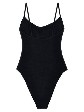 Hunza G Pamela One-Piece Swimsuit - Black