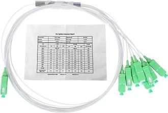 OEM X 8 Plc Sm Divisor &Oacute;ptico Tipo Tuber&iacute;a De Baja P&eacute;rdida De Inserci&oacute;n Accesorios Para Cables De Red