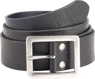 Levi's Accessoires, Heren, Zwart, 105 CM, Leer, Mason Centerbar Riem