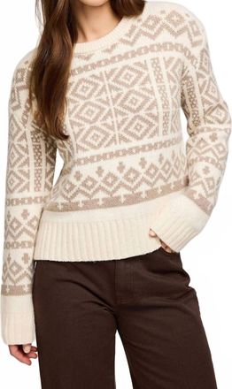 Gentle Fawn Cypress Sweater In Cream