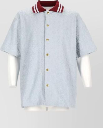 Dr&ocirc;le de Monsieur cotton polo shirt
